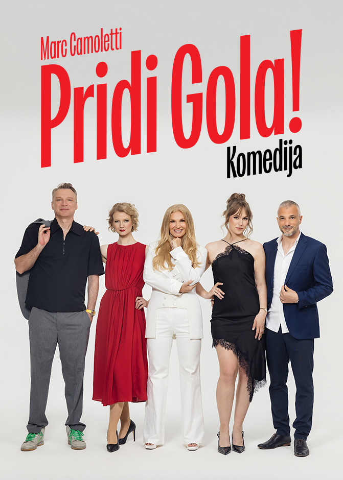 Spas pridi gola plakatek